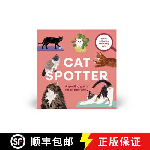 【3-4周达】Cat Spotter : A spotting game for all the family - Race to find the matching cats [9781805701101]