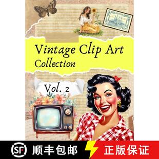 for 3周达 Art Clip Vol. Illustrations Scrapbooking Collage Vintage and Cut 9783584065757 Jun... Collection