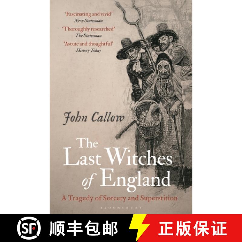 【3-4周达】The Last Witches of England: A Tragedy of Sorcery and Superstition [9781788314398]
