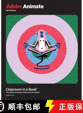 【3-4周达】Adobe Animate Classroom in a Book 2024 Release [9780138317713]