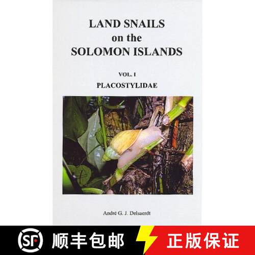 【3-4周达】精装 Land Snails on the Solomon Islands, Volume 1 [9788886070164]