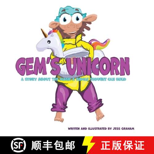 【3-4周达】精装 Gem's Unicorn: A Story About the Magic a Single Thought Can Hold [9781779412713]
