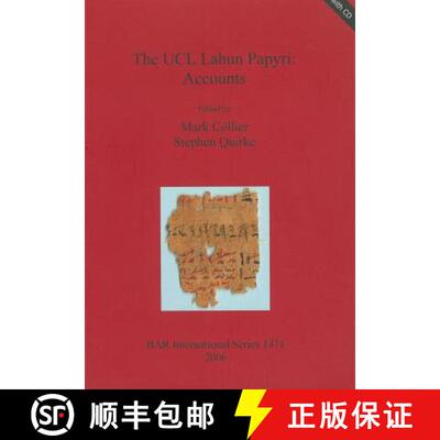 【3-4周达】The UCL Lahun Papyri: Accounts [With CDROM] [9781841719078]