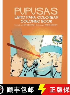 预订 Pupusas: Libro para Colorear-Coloring Book [9798991798945]