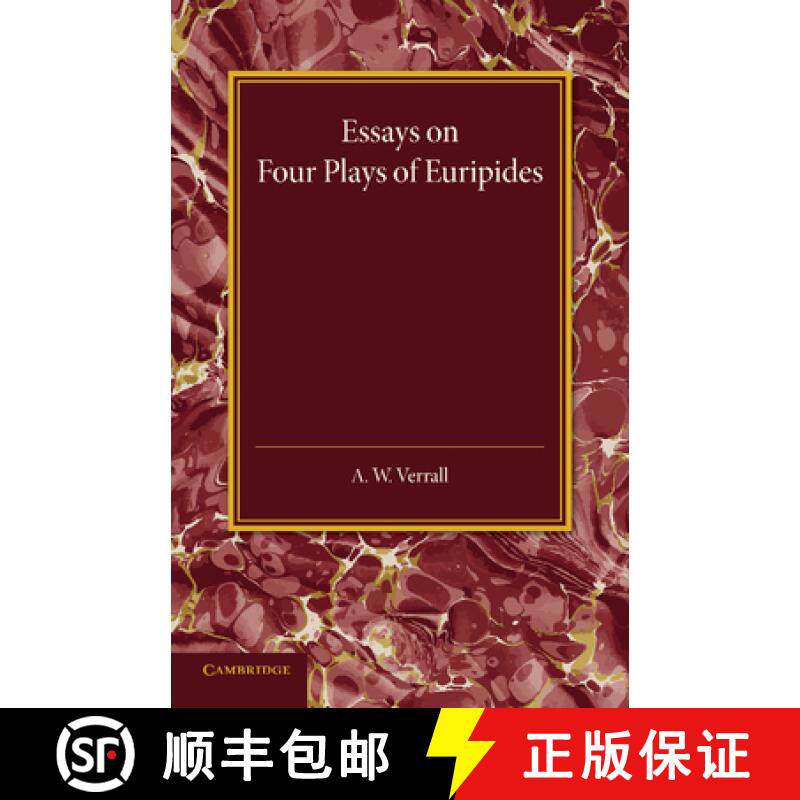 【3-4周达】Essays on Four Plays of Euripides: Andromache Helen Heracles Orestes [9781107683129] - 实物图