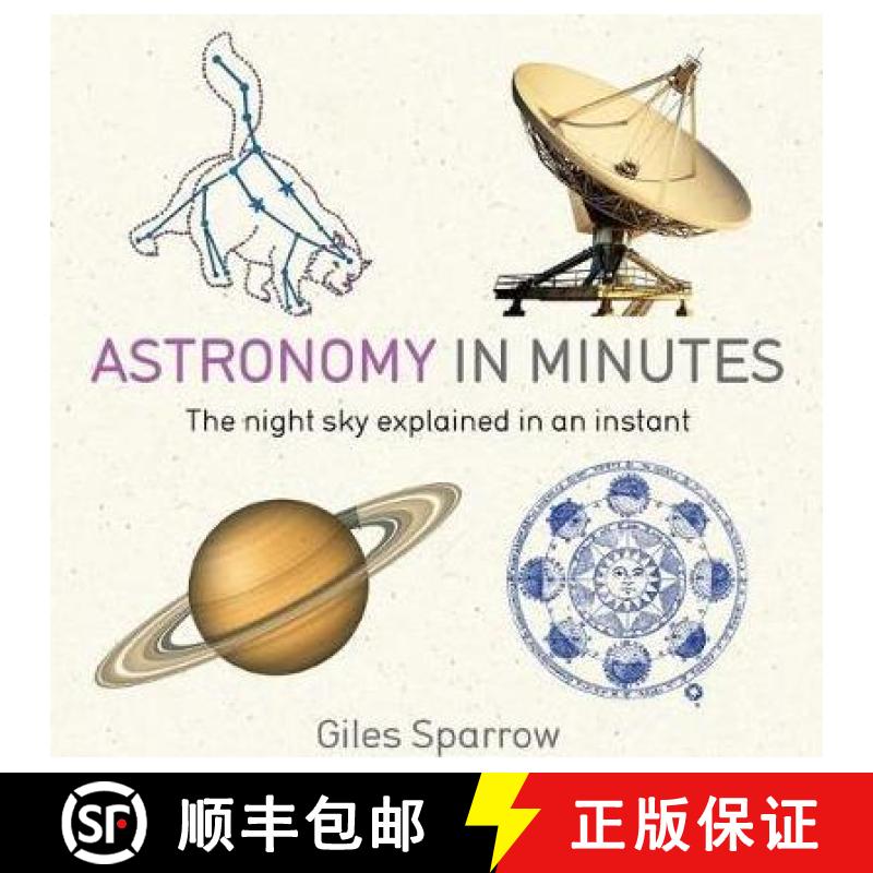 【3-4周达】Astronomy in Minutes: 200 Key Concepts Explained in an Instant [9781848667235]
