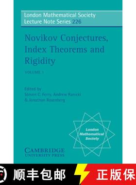 【3-4周达】Novikov Conjectures, Index Theorems, and Rigidity: Volume 1: Oberwolfach 1993 [9780521497961]