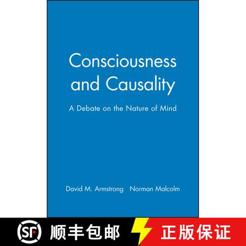 【3-4周达】Consciousness And Causality [Wiley哲学] [9780631134336]