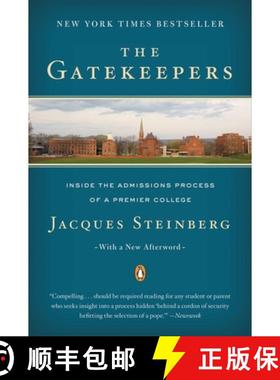 预订 The Gatekeepers: Inside the Admissions Process of a Premier College [9780142003084]