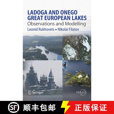 【3-4周达】精装 Ladoga and Onego - Great European Lakes: Observations and Modelling [9783540681441]
