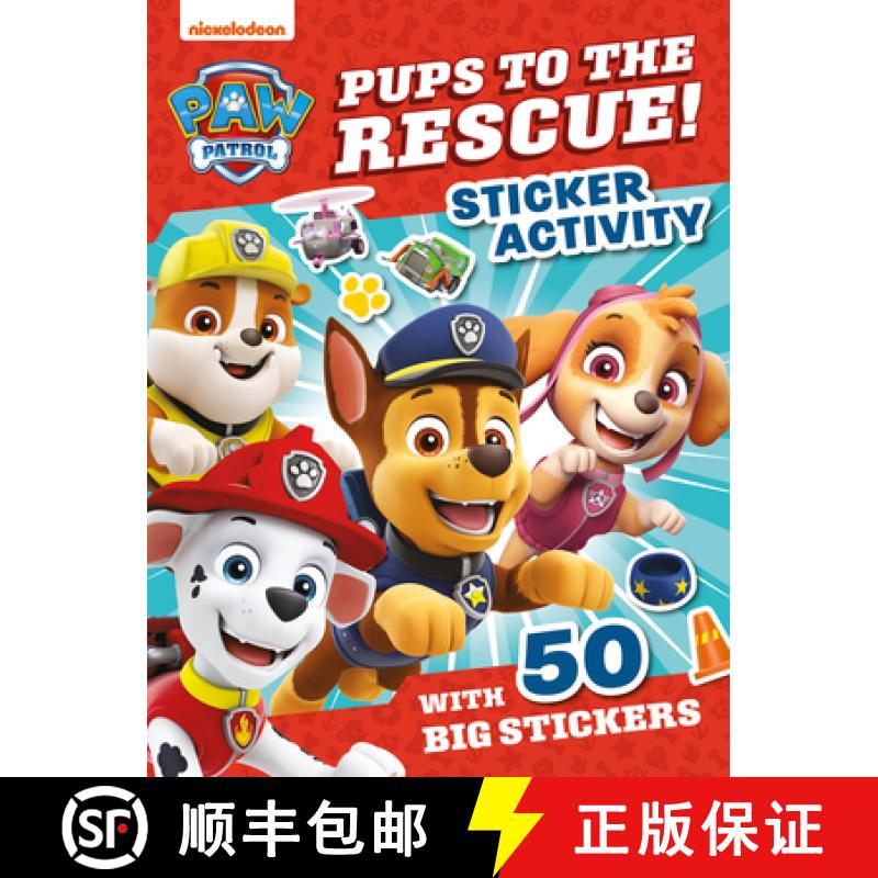 【2-3周达】PAW Patrol Pups to the Rescue! Sticker Activity [9780008681968]