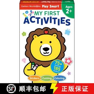 First Builders Activities Play Coloring Skill for Stickers... Fine Smart Motor 4周达 9784056212471 Toddlers