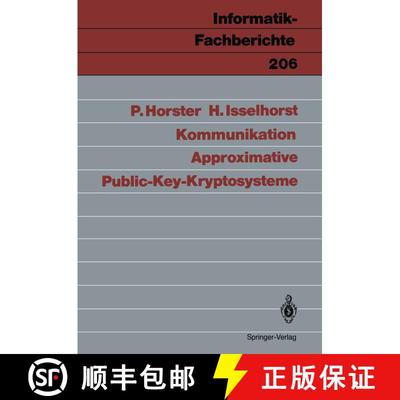 【3-4周达】Approximative Public-Key-Kryptosysteme [9783540509042]