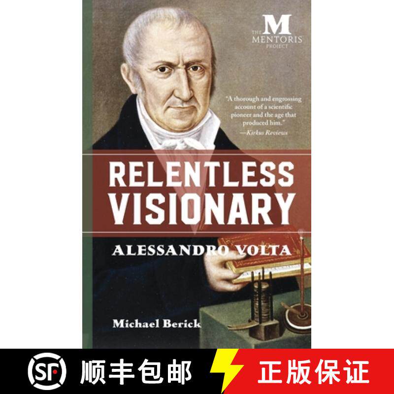 【3-4周达】Relentless Visionary: Alessandro Volta [9781947431300]
