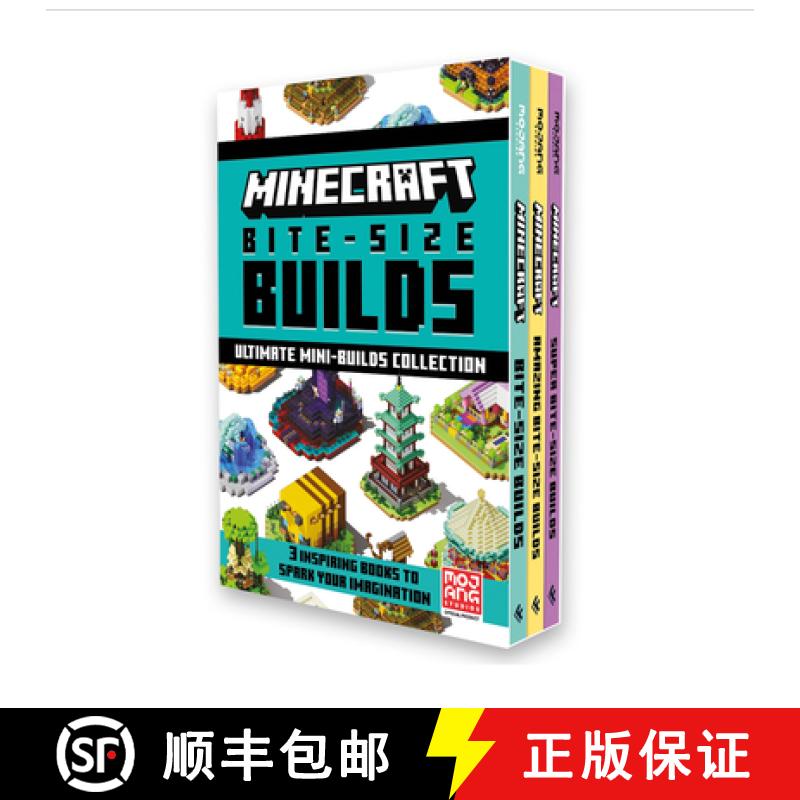 Minecraft: Bite Size Builds Slipcase x 3 [9780008537548]