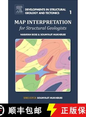 【3-4周达】Map Interpretation for Structural Geologists: Volume 1 [9780128096819]