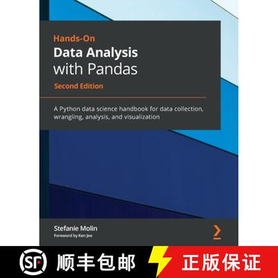 【3-4周达】Hands-On Data Analysis with Pandas - Second Edition: A Python data science handbook for da... [9781800563452]