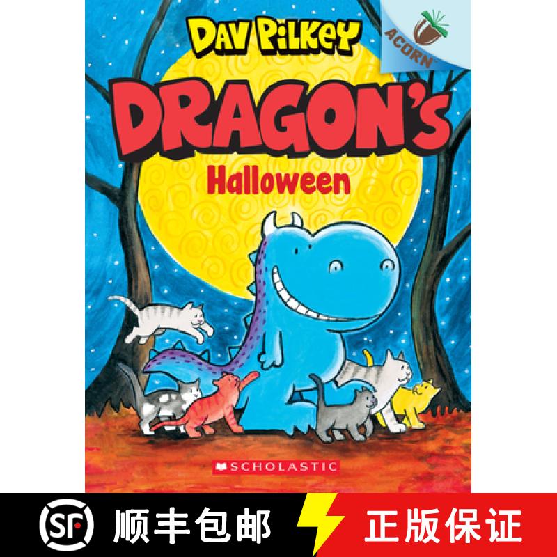Dragon's Halloween: An Acorn Book (Dragon #4): From the Creator of Dog Man: Volume 4 [9781338347487]