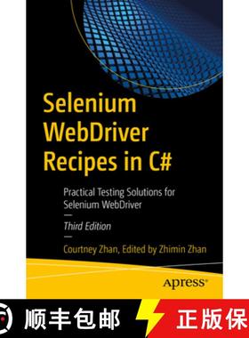 【3-4周达】Selenium WebDriver Recipes in C# : Practical Testing Solutions for Selenium WebDriver [9798868800221]