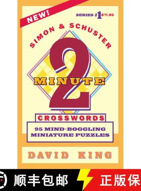 【3-4周达】SIMON AND SCHUSTER'S TWO-MINUTE CROSSWORDS Vol. 1 [9780671885748]