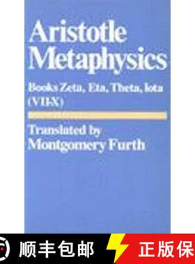 【3-4周达】Metaphysics: (Bks. 7–10) - Metaphysics Zeta, Eta, Theta, Iota [9780915145898]