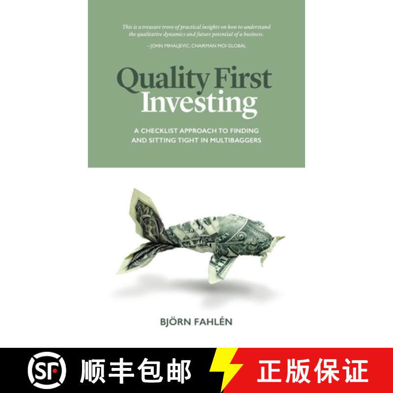 【3-4周达】Quality First Investing: A checklist approach to finding and sitting tight in multibaggers [9781915206749]