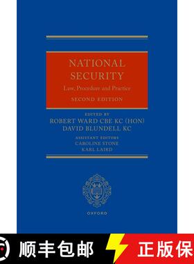 【3-4周达】精装 National Security Law, Procedure and Practice [9780198895282]