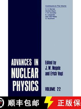 【3-4周达】Advances in Nuclear Physics : Volume 22 (Softcover reprint of the original 1st ed. 2002) (... [9781475788129]