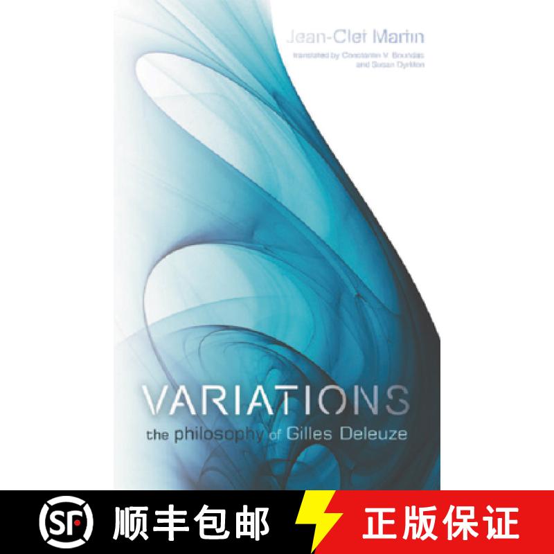 【3-4周达】Variations: The Philosophy of Gilles Deleuze: The Philosophy of Gilles Deleuze [9780748638826]