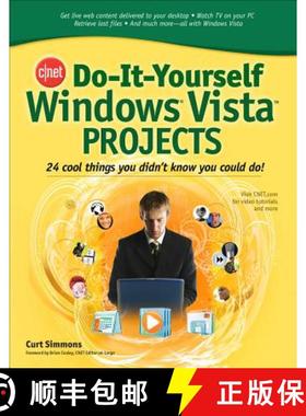 预订 Cnet Do-It-Yourself Windows Vista Projects: 24 Cool Things You Didn't Know You Could Do! [9780071485616]