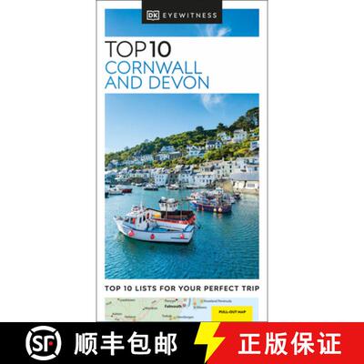 【3-4周达】DK Eyewitness Top 10 Cornwall and Devon [9780241663622]