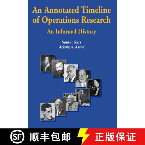 【3-4周达】An Annotated Timeline of Operations Research: An Informal History [9781402081163]