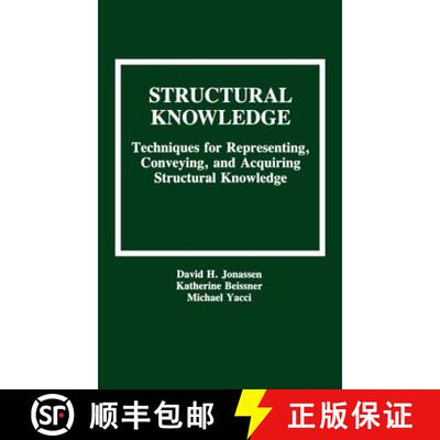 【3-4周达】精装 Structural Knowledge : Techniques for Representing, Conveying, and Acquiring Structur... [9780805810097]