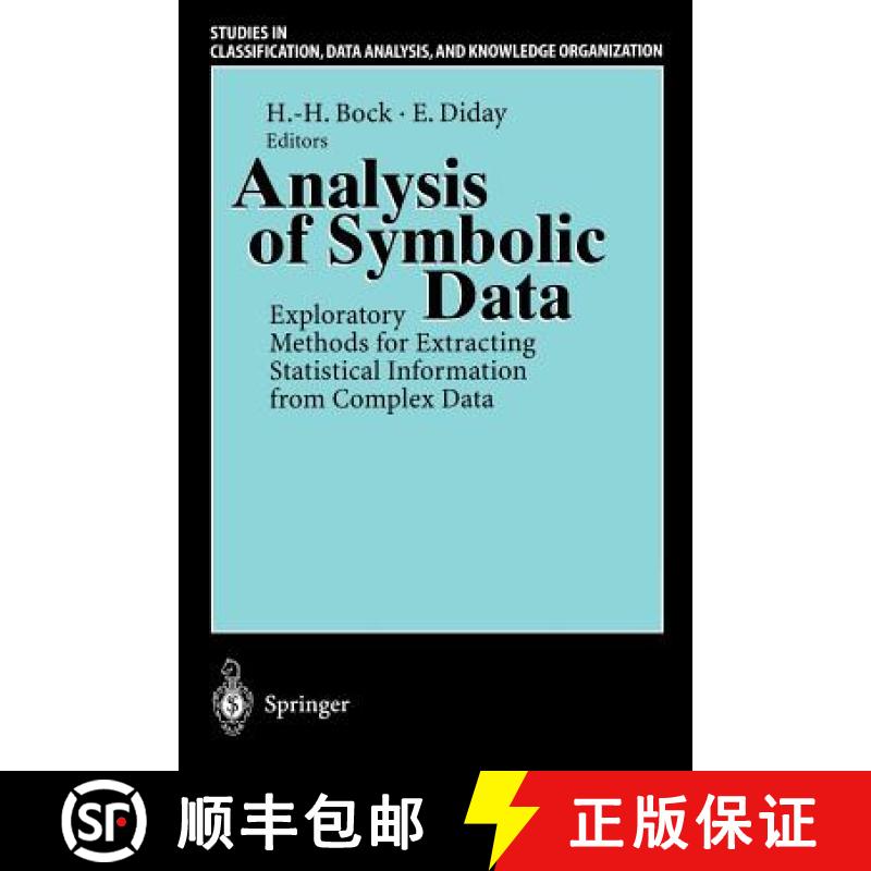 【3-4周达】Analysis of Symbolic Data : Exploratory Methods for Extracting Statistical Information fro... [9783540666196]