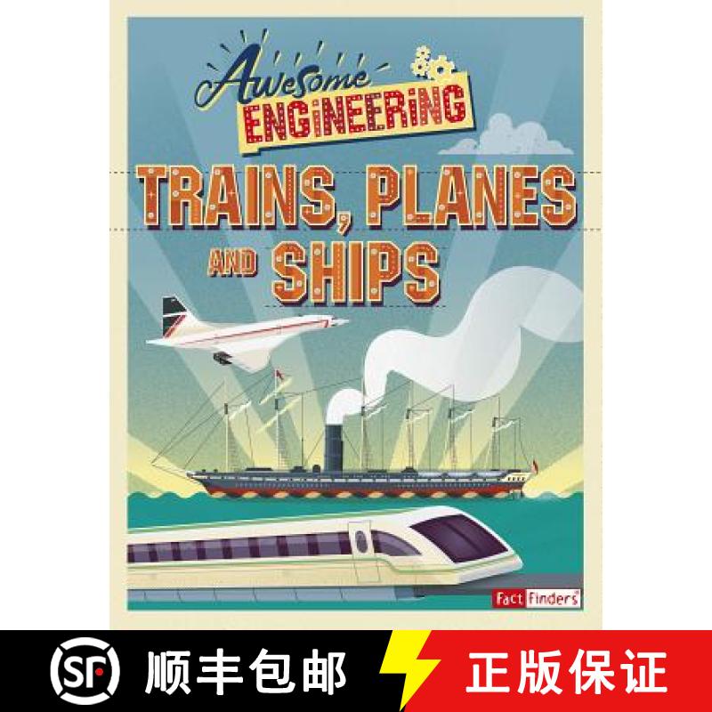 预订 Awesome Engineering Trains, Planes, and Ships [9781543513363]
