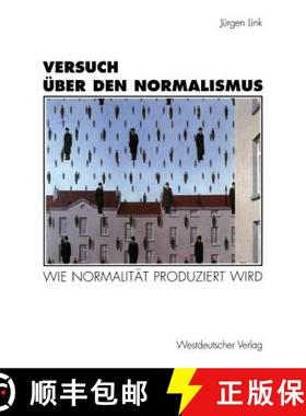 【3-4周达】Versuch über den Normalismus : Wie Normalität produziert wird [9783531128801]
