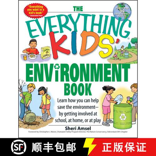 【3-4周达】The Everything Kids' Environment Book: Learn how you can help the environment-by getting i... [9781598696707]