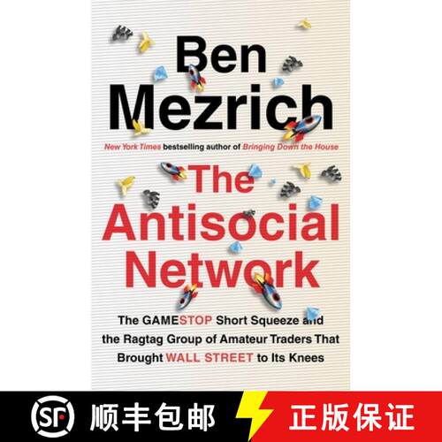 【3-4周达】精装 The Antisocial Network: The Gamestop Short Squeeze and the Ragtag Group of Amateur Tr... [9781538707555]