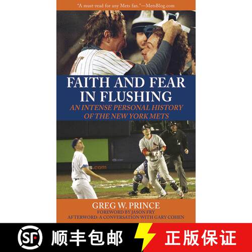 【3-4周达】精装 Faith and Fear in Flushing: An Intense Personal History of the New York Mets [9781602396814]