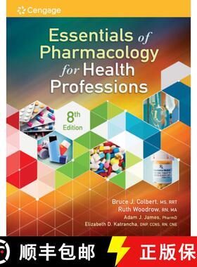 【3-4周达】Essentials of Pharmacology for Health Professions [9781337395892]