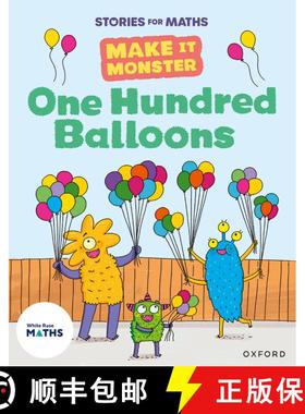 【3-4周达】Stories for Maths: KS1: One Hundred Balloons (Place value (within 100)) [9781382058070]