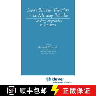 Disorders the Behavior Nondrug Treatment Approaches 9780306421624 Severe Retarded 4周達(dá) Mentally