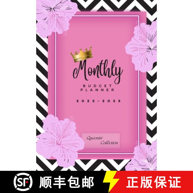 【3-4周达】Monthly Budget Planner (Queenin' Collection): Self Improvement, Finances [9781458302175]