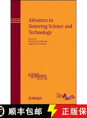 【3-4周达】Advances In Sintering Science And Technology: Ceramic Transactions Volume 209 [Wiley材料科学] [9780470408490]
