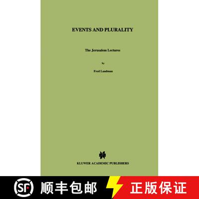 【3-4周达】Events and Plurality : The Jerusalem Lectures [9780792365693]