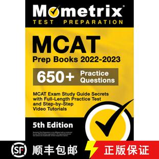 Exam Length Study Guide Prep 2022 9781516718696 Test Step... MCAT Books 2023 Full Secrets Practice 4周达