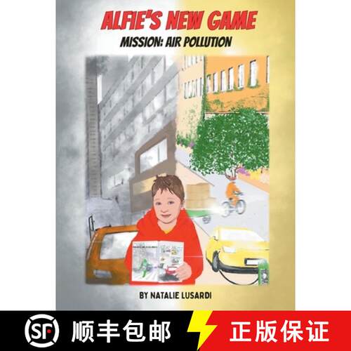 【3-4周达】Alfie's New Game, Mission: Air Pollution [9781803813813]