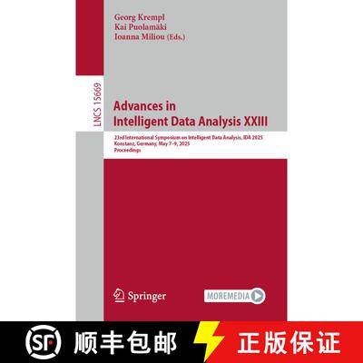 【3-4周达】Advances in Intelligent Data Analysis XXIII: 23rd International Symposium on Intelligent D... [9783031913976]