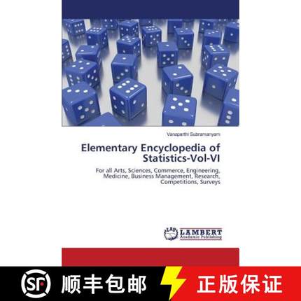 预订 Elementary Encyclopedia of Statistics-Vol-VI [9783659819889]