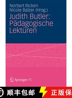 【3-4周达】Judith Butler Paedagogische Lektueren [9783531166131]